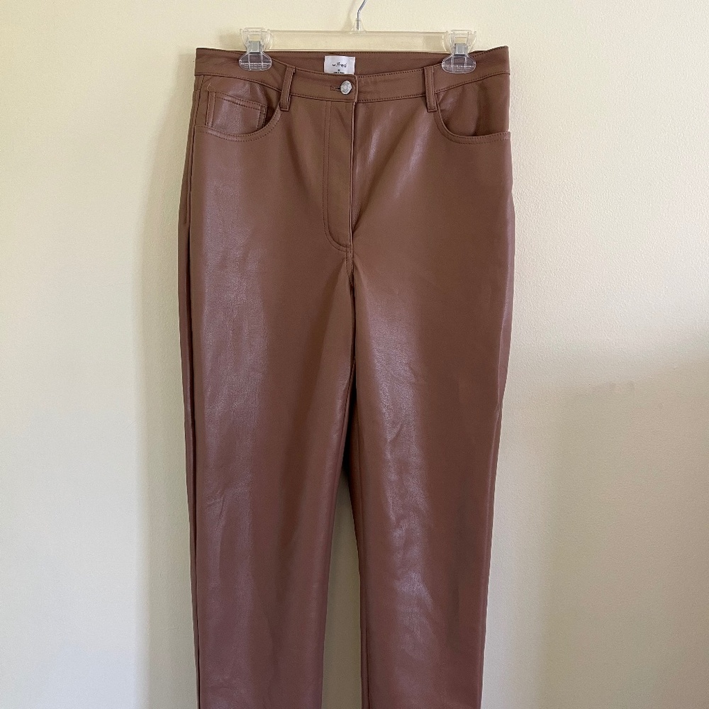 Aritzia Vegan Leather Pants